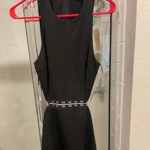 BY THE WAY. Mini Black Dress (Revolve)
